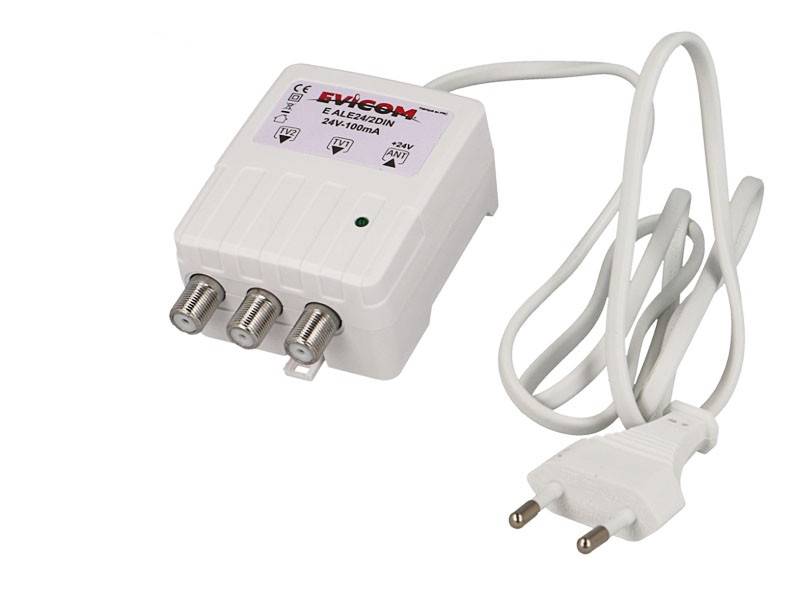 Alimentation 12V Pour Amplificateur Antenne TV Numérique TNT DVB-T2 - Prise Allume-Cigare