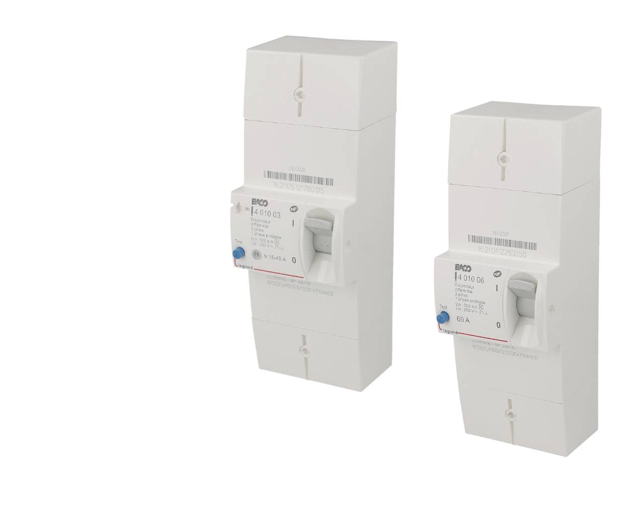 Disjoncteur Legrand 406782 C10 Sans Vis - 220V, Occasion Fonctionnel