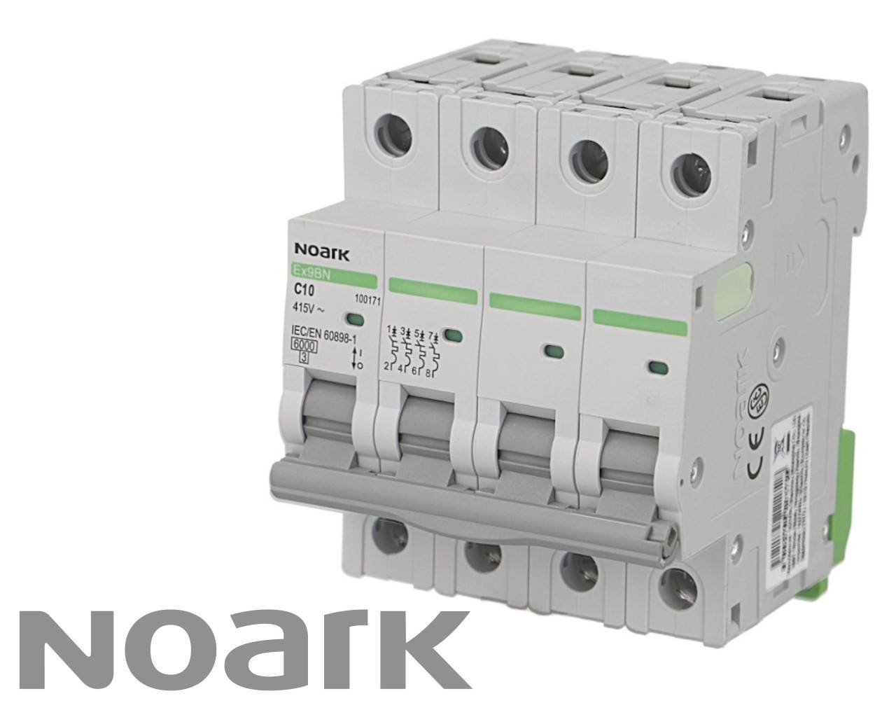 Disjoncteur thermomagnétique tétrapolaire Bticino 40A courbe C 4,5kA FA84C40