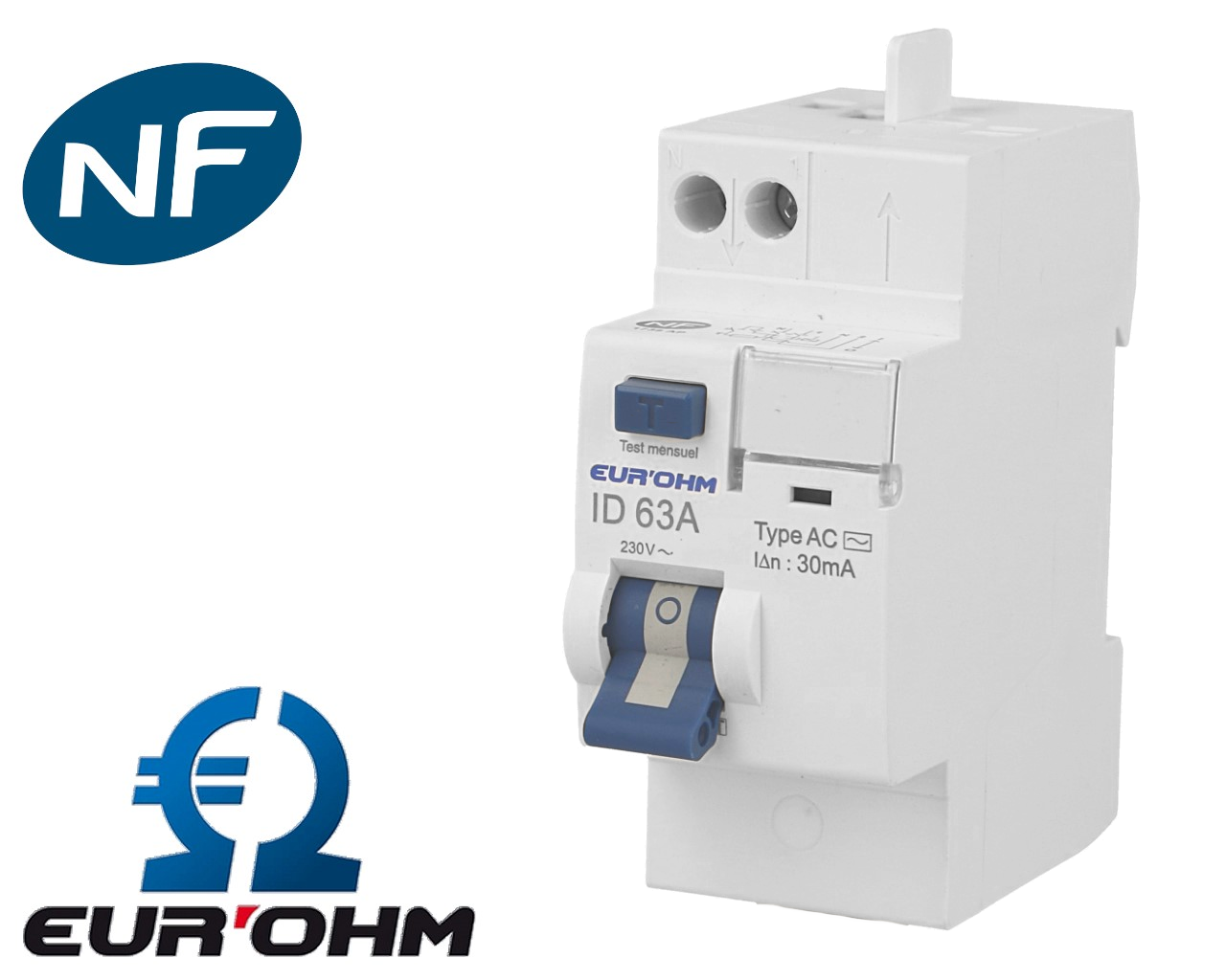 BOUDECH Interrupteur Différentiel 60A Moteur Hors-Bord 62 Lbs - Protection Sûre Contre Courts-Circuits