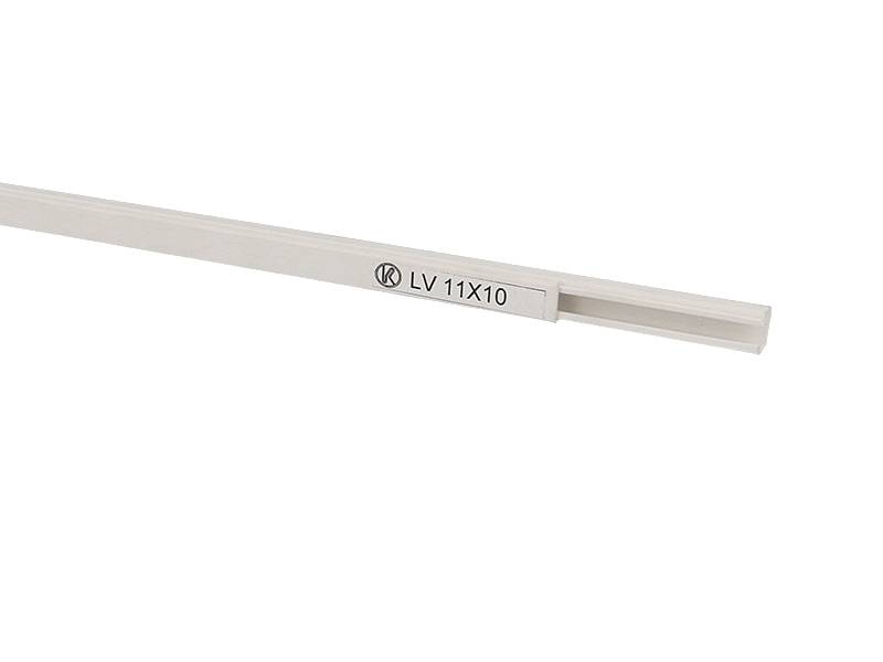 Goulotte électrique PVC 30x45mm Noir 2m Tehalit.LF Hager