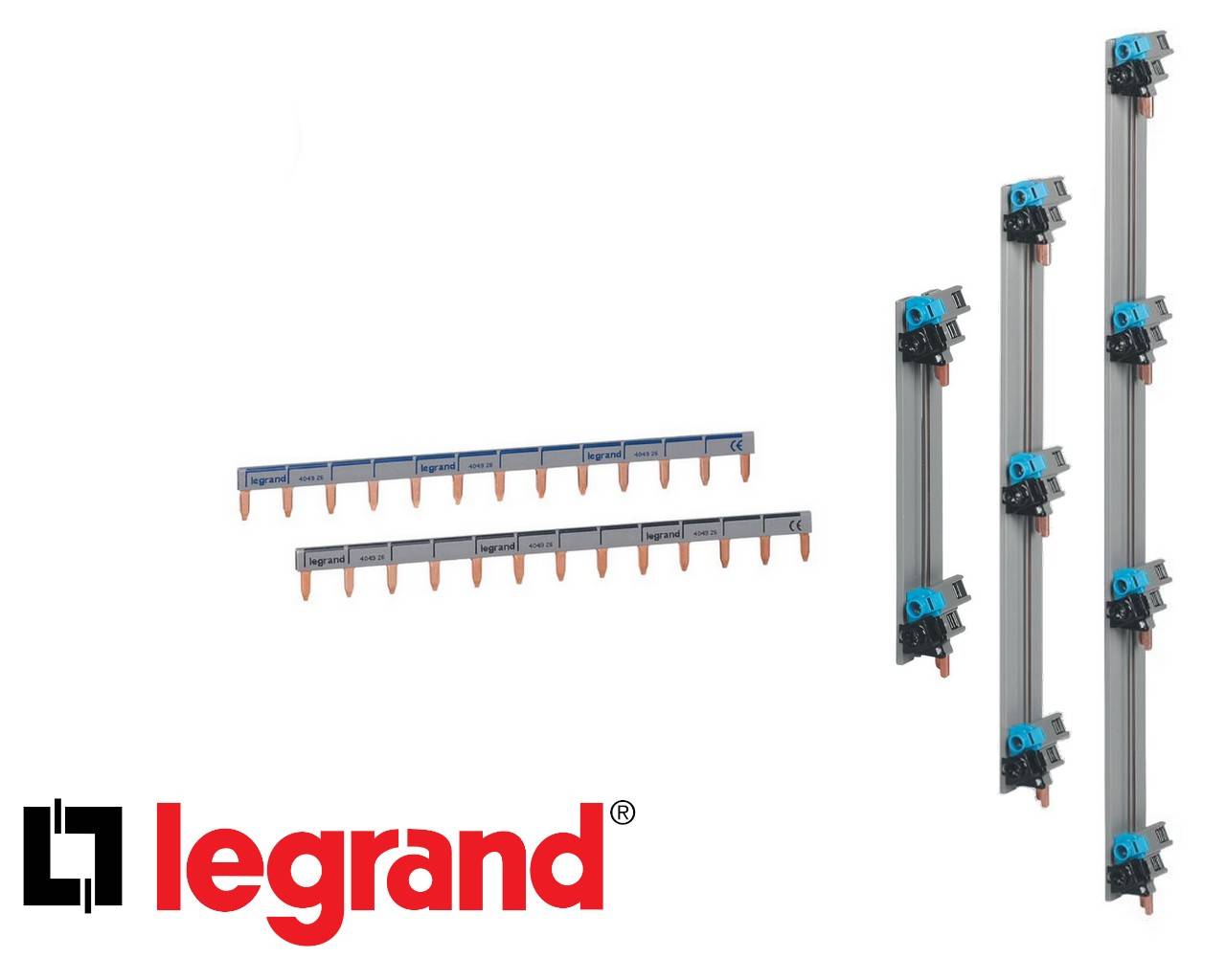 Peigne D'alimentation Vertical Legrand - 3 Rangées - 150mm - Pour Tableau électrique - Neuf