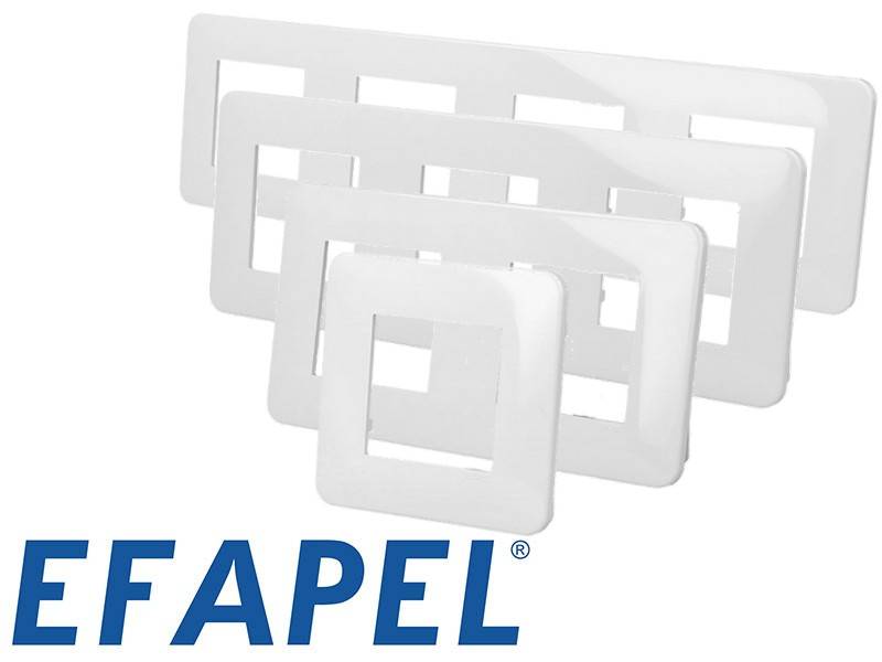 Interrupteur Va-et-vient Double Efapel 21101 - Mécanisme Blanc, Neuf