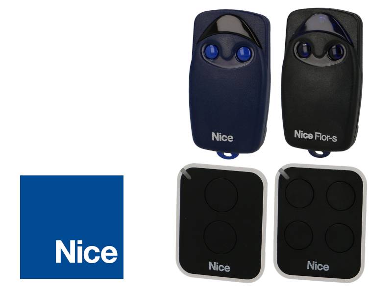 Nice Era One ON4E Télécommande 4 Canaux 433,92 Mhz - Code Tournant - Compatible Flor-S, Inti, One